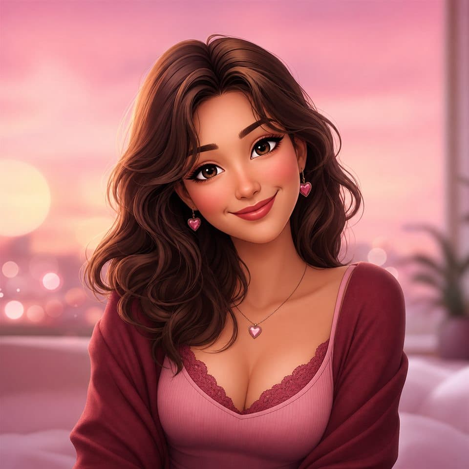 Illustrated portrait of Lover Luna